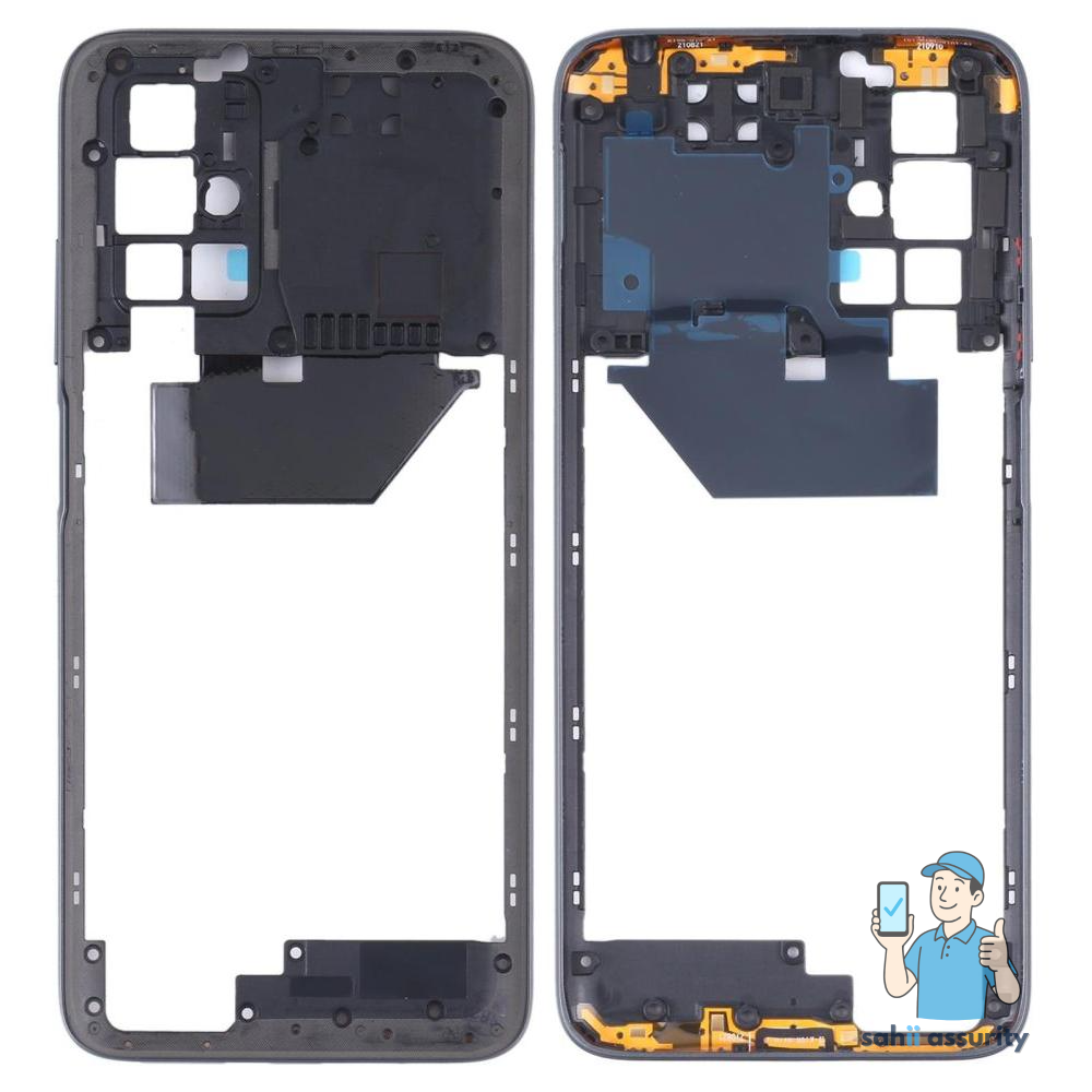 Middle Frame Ring Only for Xiaomi Redmi 10 Prime Blue